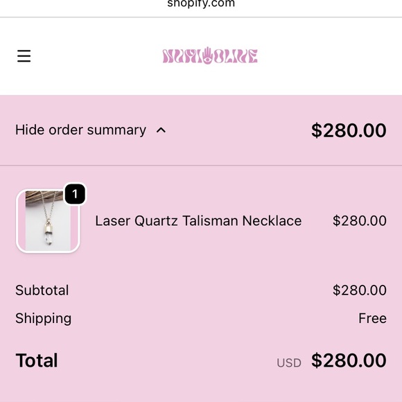 Numi Olive Crystal Quartz Pendant Necklace - Picture 13 of 16